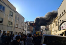 Un incendi calcina un bar situat al carrer Espirall de Vilafranca