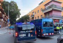 Desmantellen un punt de venda de droga en un supermercat de Sant Pere de Ribes