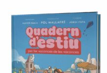 L’artista vilafranquina Cristina Gallardo il·lustra un quadern d’estiu per adults
