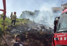 Ensurt a Canyelles per dos incendis aquest diumenge