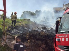 Ensurt a Canyelles per dos incendis aquest diumenge