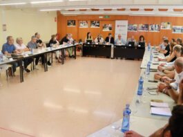 El conseller Ordeig accepta negociar les condicions per demanar al Ministeri una arrencada de vinyes per compensar l’excedent de raïm