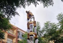 Nou doblet de 8 dels Bordegassos de Vilanova, ara fora de casa
