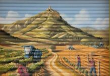 New Vitecnic ret homenatge a la pagesia amb un mural
