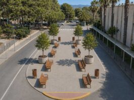 Eliminen l’aparcament de l’accés principal a l’Hospital Sant Camil per fer una zona de descans