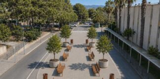 Eliminen l’aparcament de l’accés principal a l’Hospital Sant Camil per fer una zona de descans