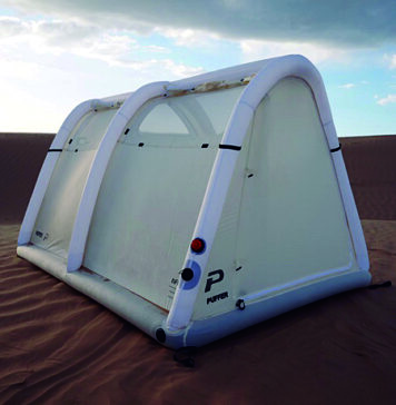 Tenda de campanya inflable